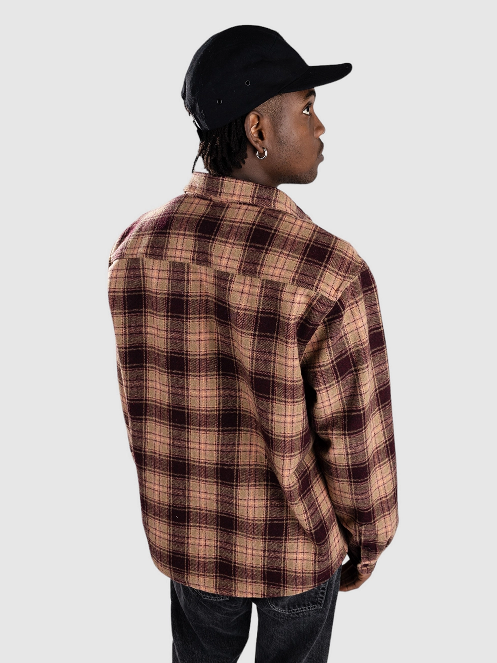 Blue Tomato Flannel Over Shirt brown/chocolate