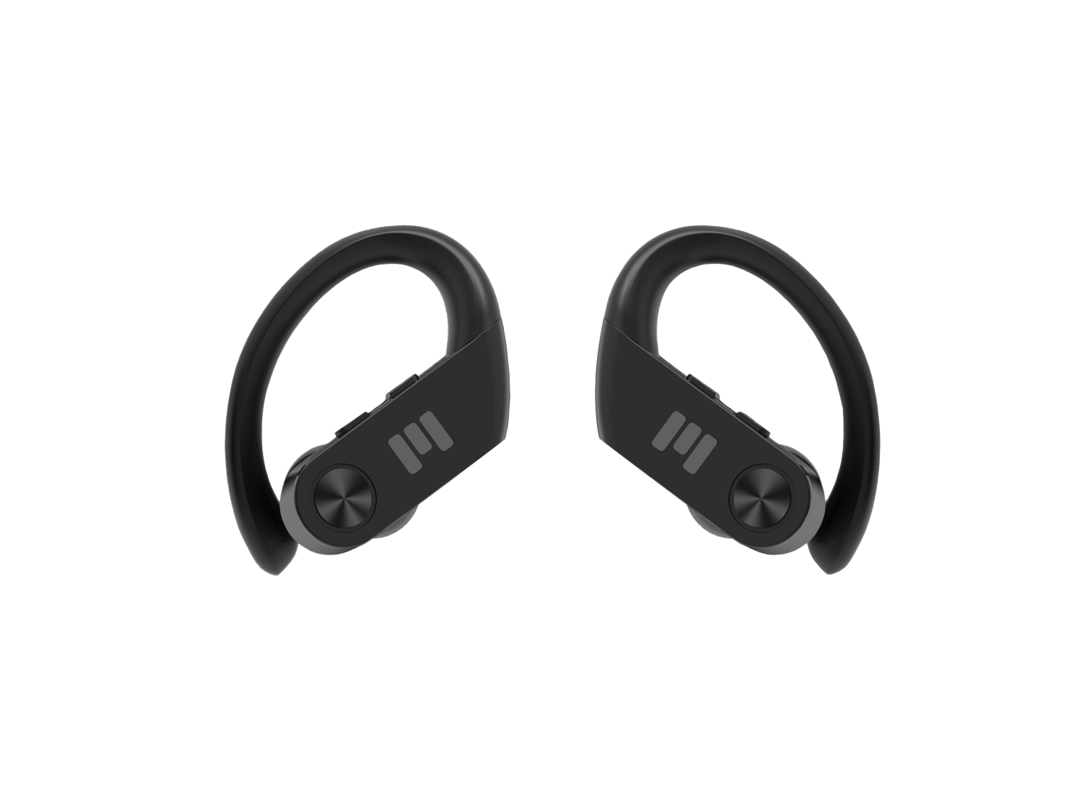 Miiego Miibuds Active Go høretelefoner sort