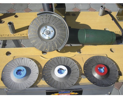 Rotorrasp Ø 125x22,2 mm 2,5 mm grove snijkant
