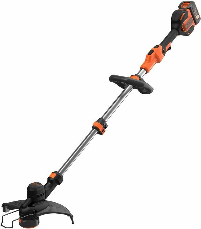 Black & Decker - PowerCommand Pivotant - Grastrimmer - Oranje - Accu 36 V - Ø 33 cm