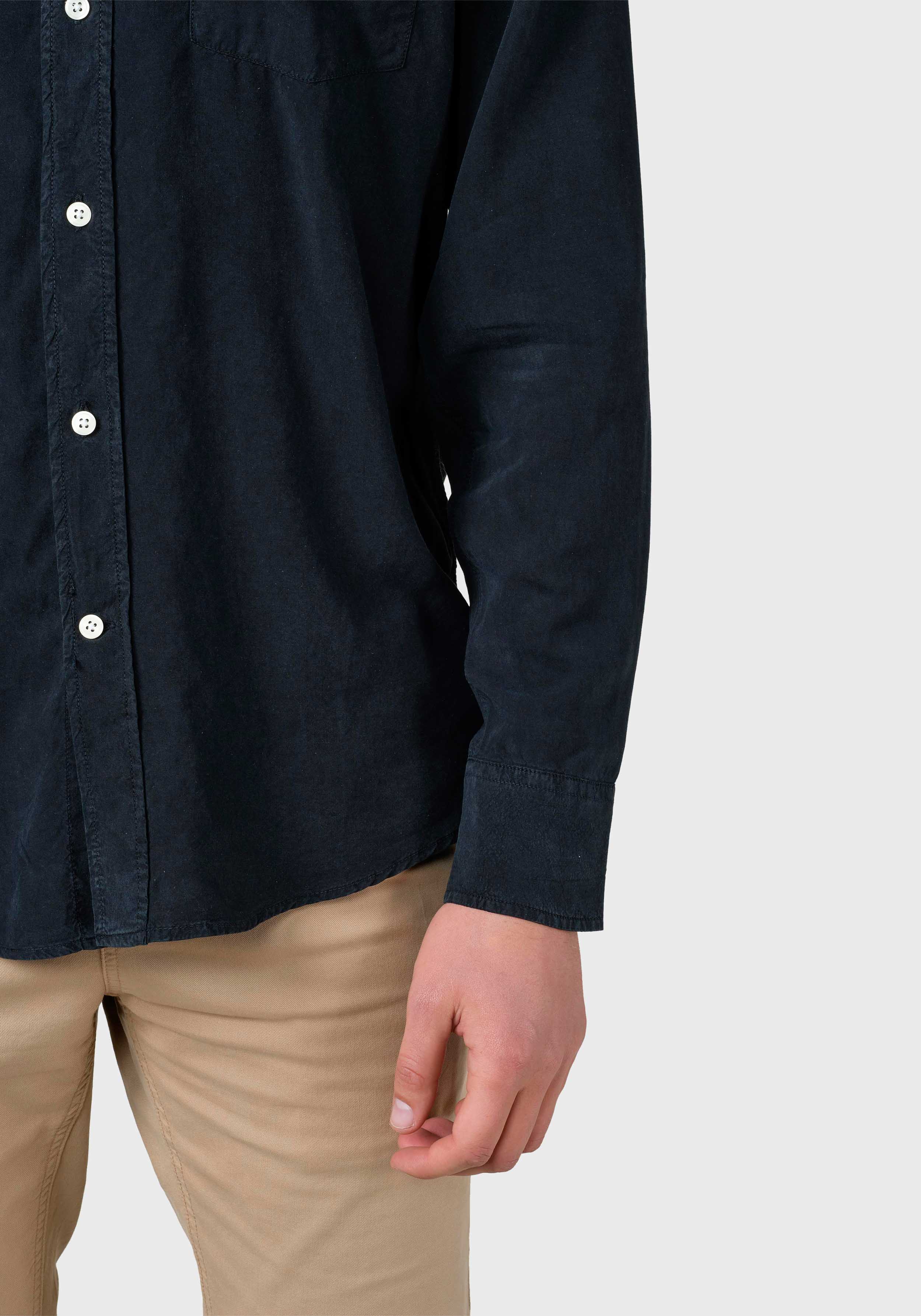 Klitmøller Collective Hemd Justin Shirt Navy