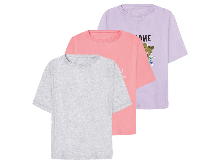 3 meisjes T-shirts