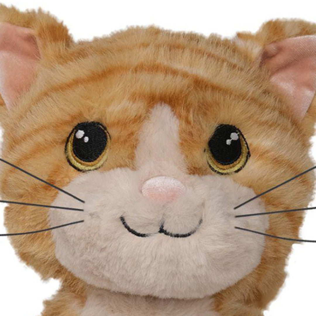 olli ella knuffelkat dinkum cat - binx ginger - 26 cm