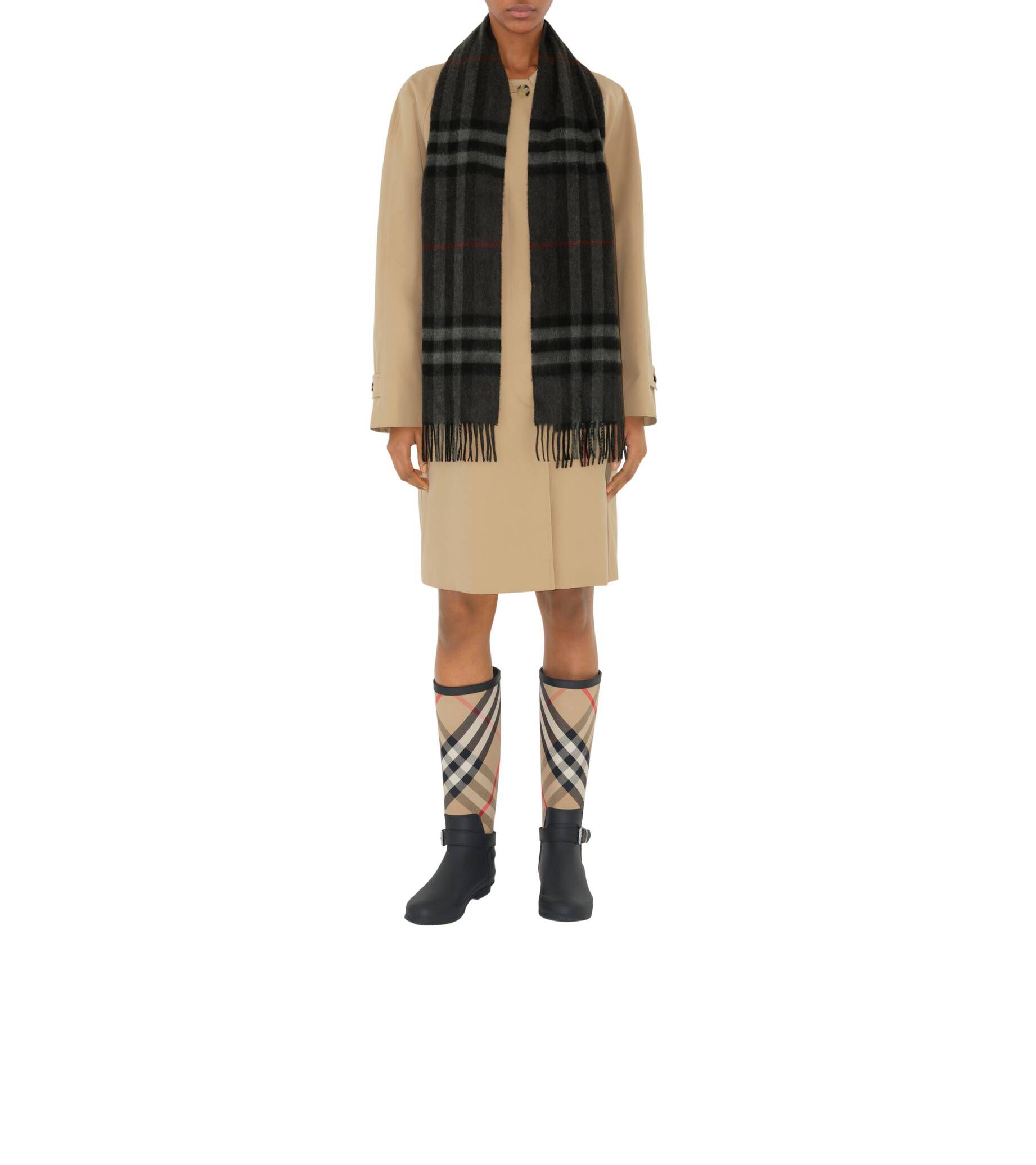 Burberry| Schal GIANT CHECK aus Kaschmir