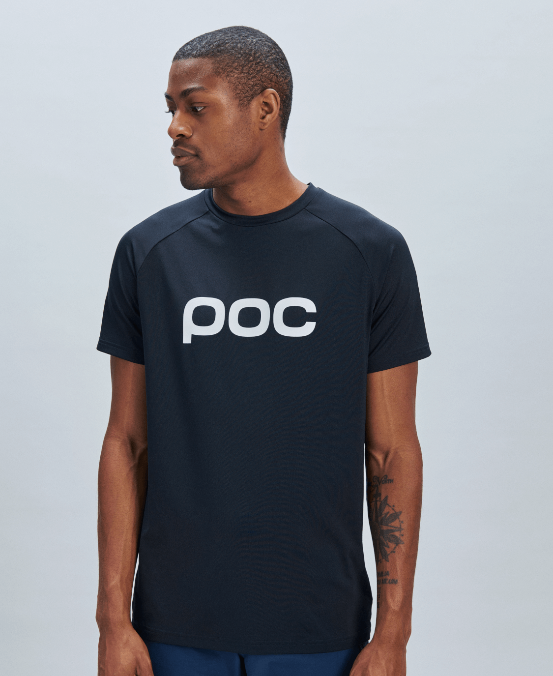 POC Enduro Tee Uranium Black herre