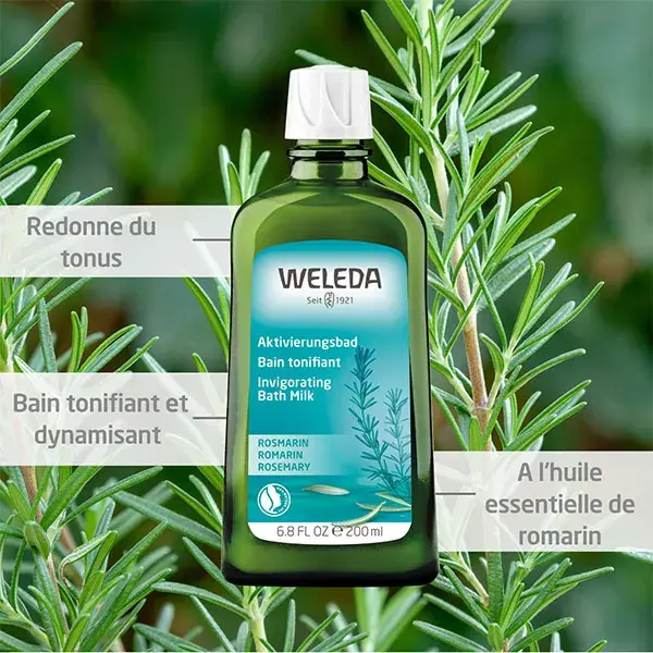 Weleda Romarin Bain Tonifiant 200ml