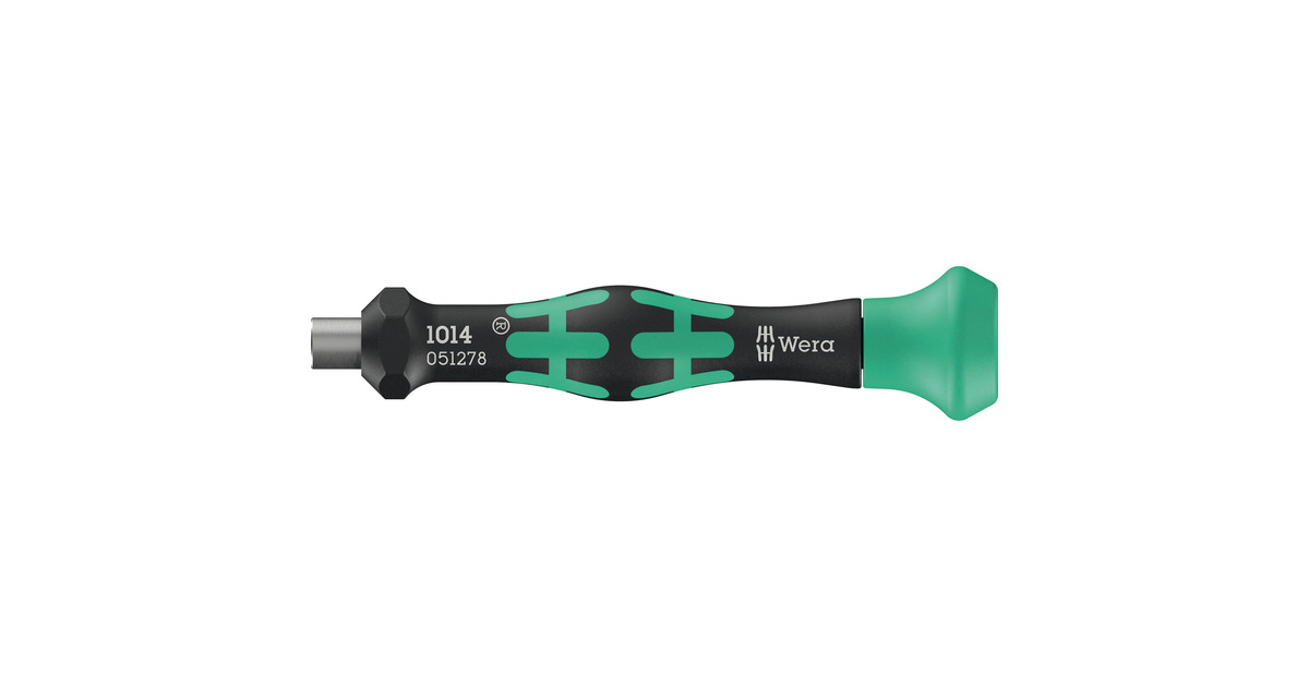 WeraTool-Check Modular Micro 1, 21‑delig bitset  (Zwart/groen)
