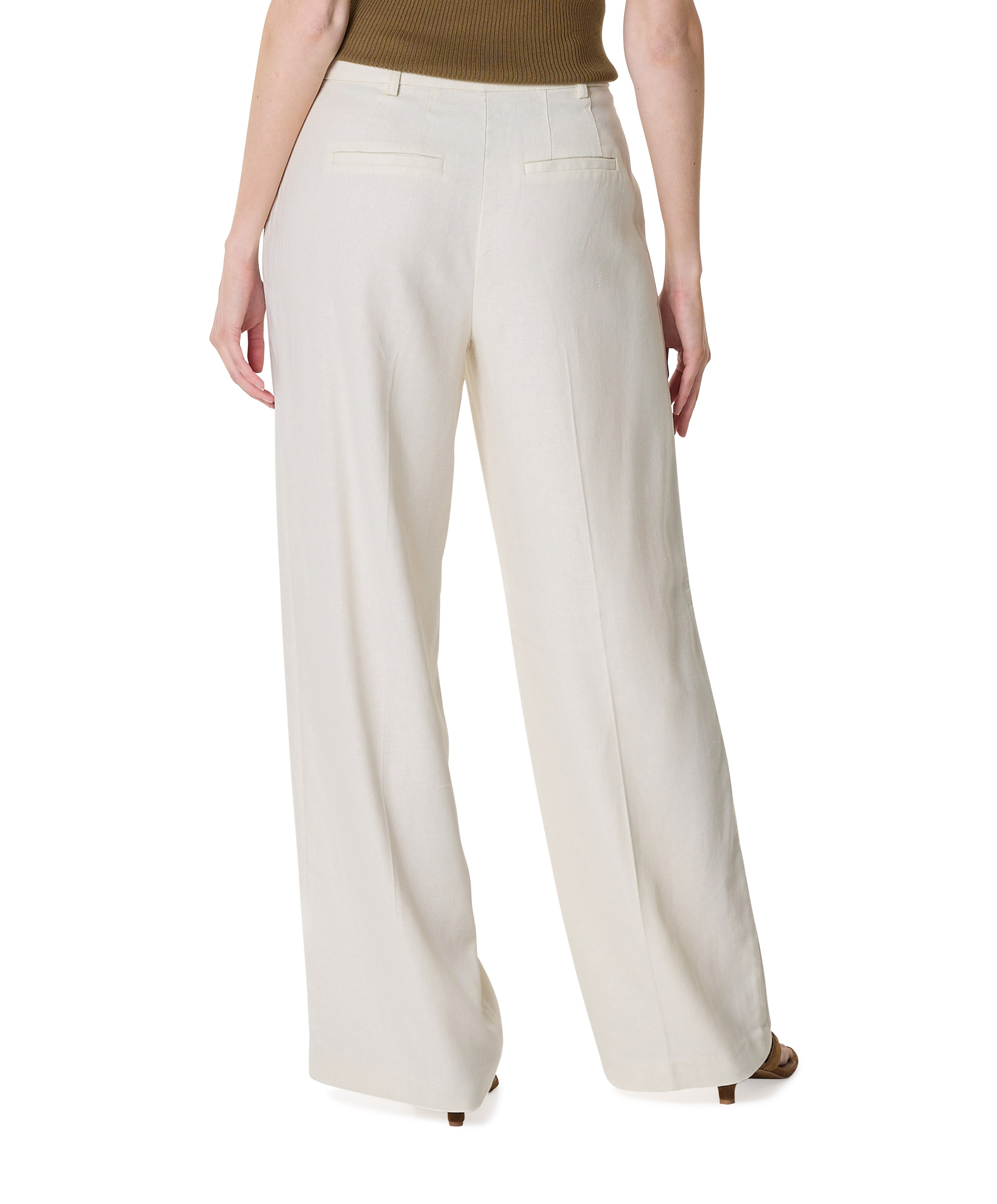 Vila VIPOCKEY HW TAILORED dames broek beige
