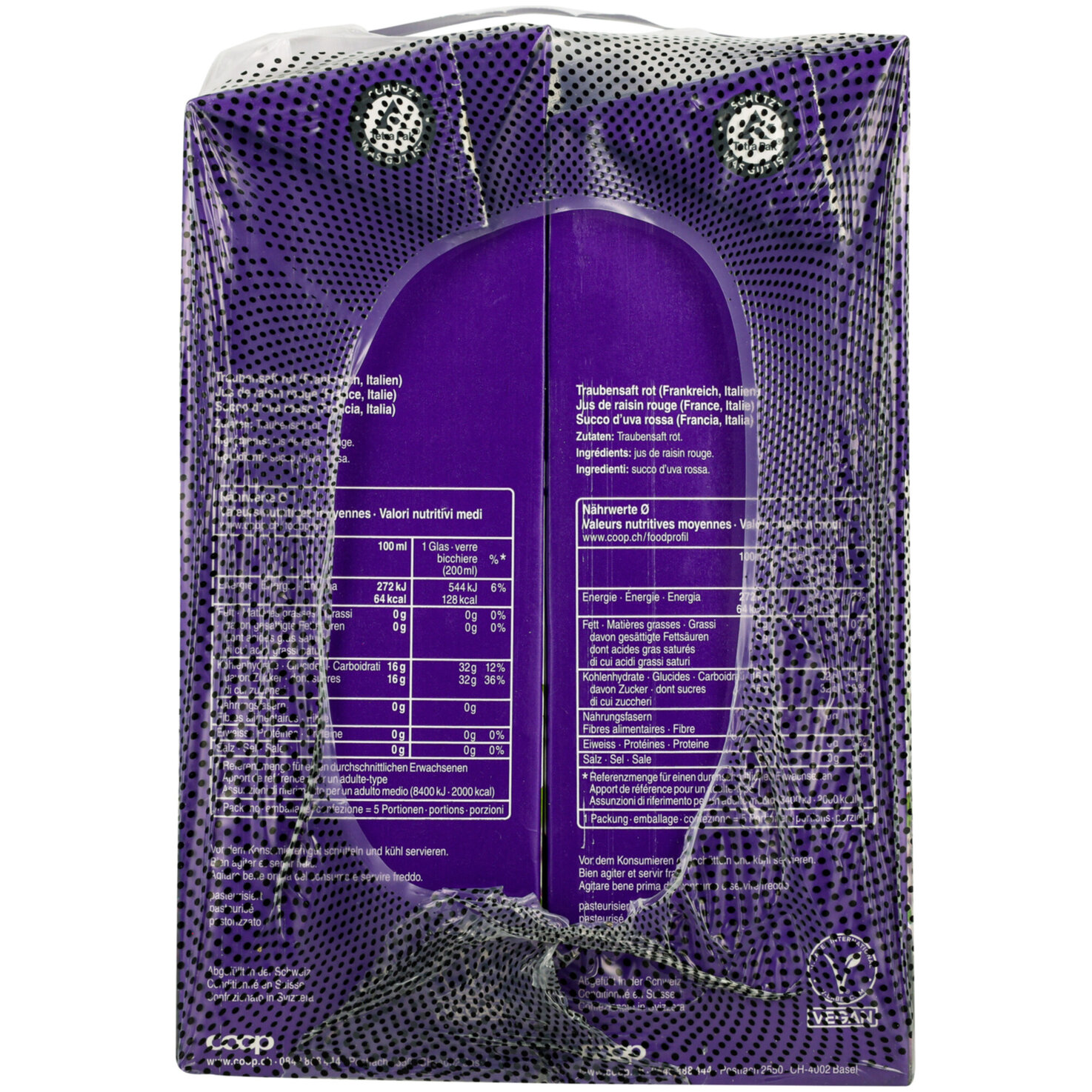 Traubensaft rot 4x1l