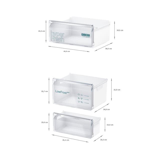 Siemens iQ300 kølefryseskab KI87VVFE1 (integreret)