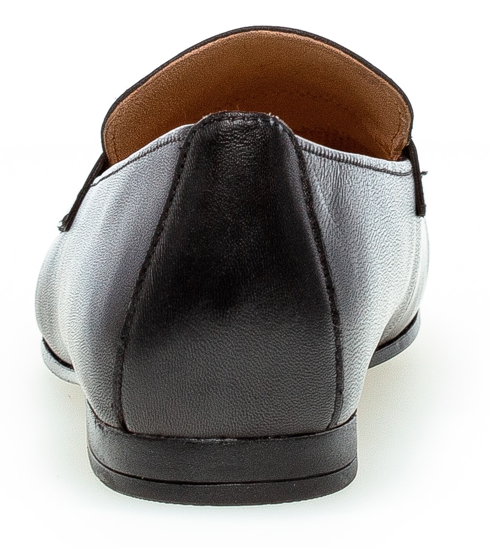 Gabor Loafer  Slipper, Business Schuh mit Zierriegel und Blockabsatz