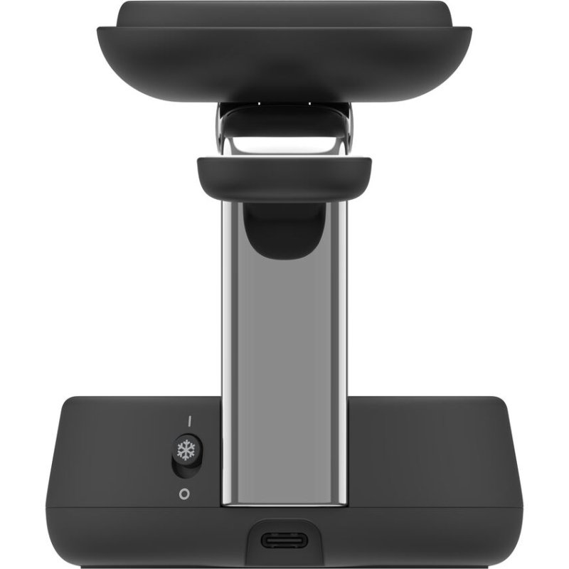 Belkin Qi2 Fitness tracker, Casques, Smartphone, Smartwatch Noir USB Recharge sans fil Charge rapide Intérieure