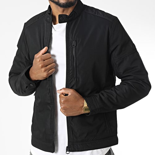 Veste Biker Pascal Racer Noir