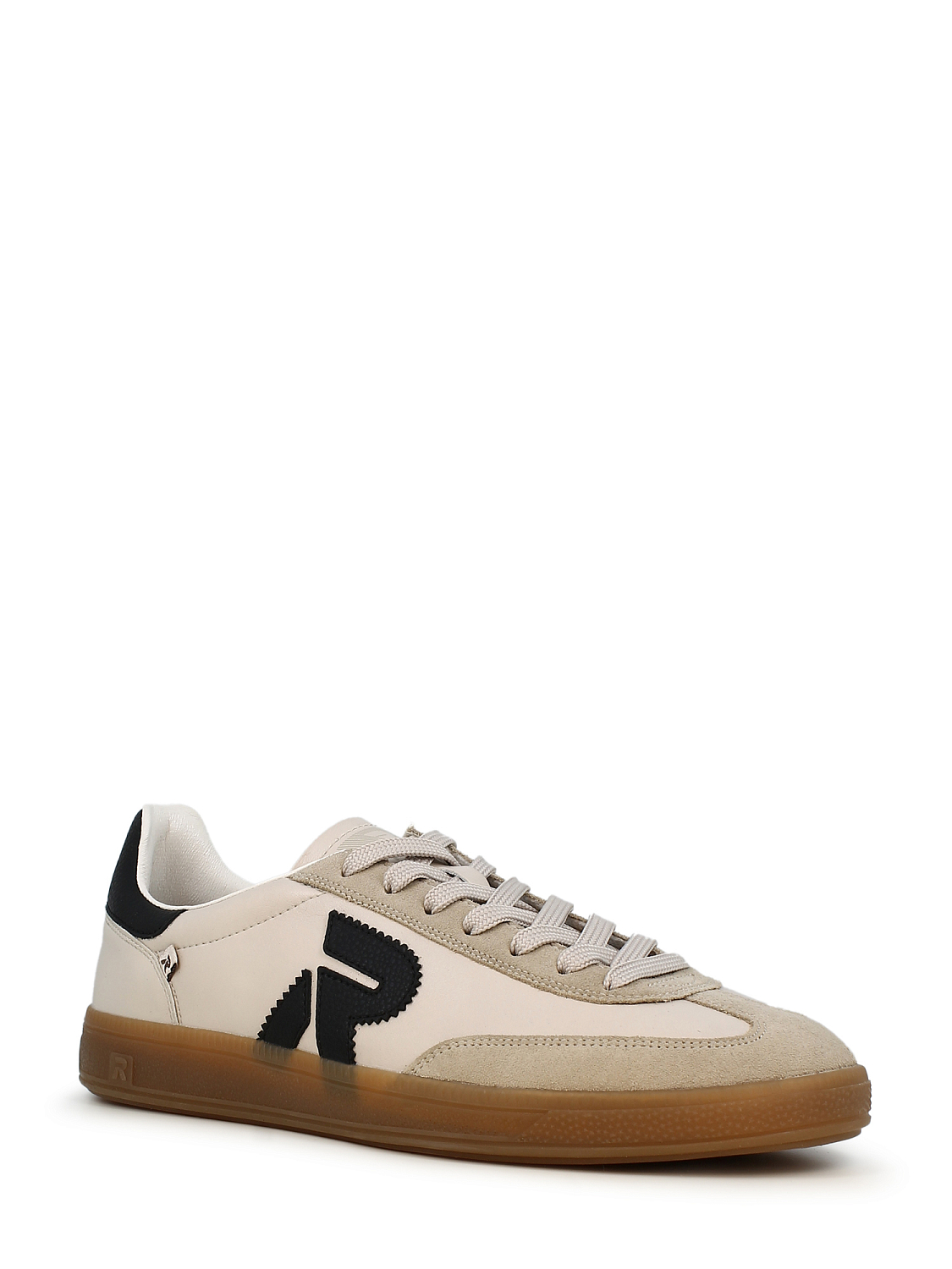 Rieker San Diego Leather Sneaker Beige