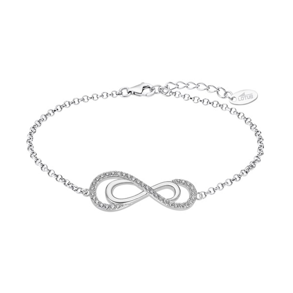 Bracelet Lotus Silver Infini empierré
