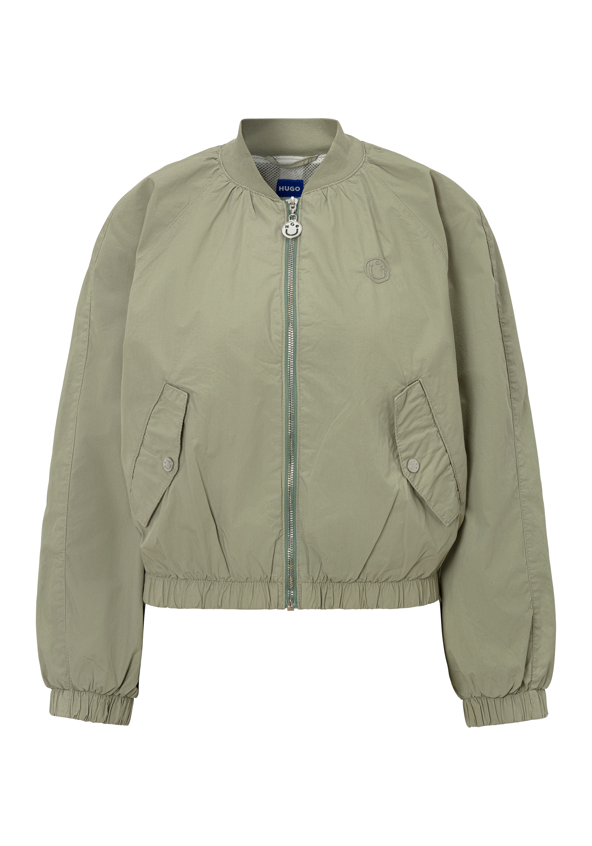 HUGO Blue Kurzblazer »Asata«, mit Raglanärmeln Bomberjacke Bomber