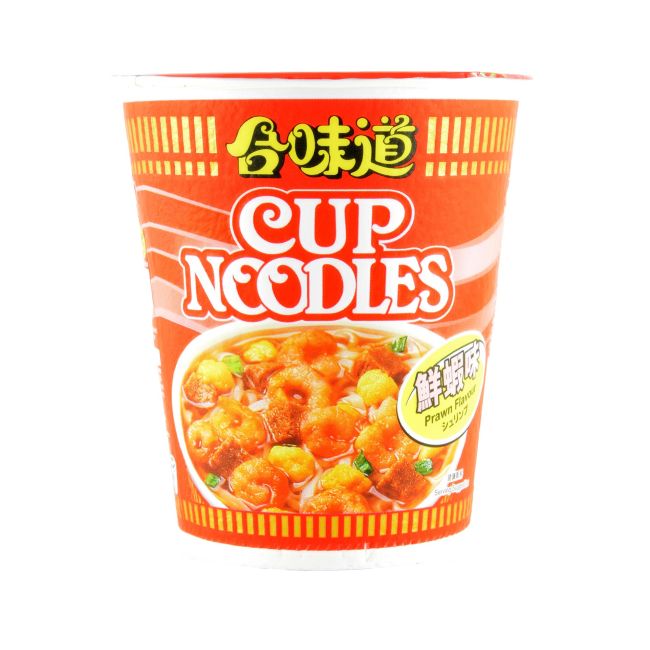 Nissin Cup Instant Noedels Garnalen Smaak 75g