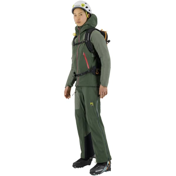 Veste ski de randonnée KARPOS VALSESIA SHELL W JKT JUNGLE GREEN/DUCK GREEN