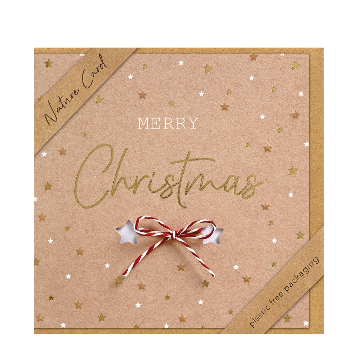 Glückwunschkarte Weihnachts Doppelkarte inkl. Umschlag (22-6919) - Merry Christmas