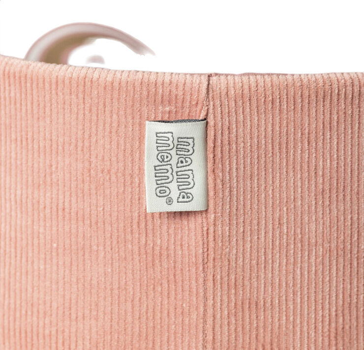 Mamamemo DUKKELIFT 35CM, Fløjl Rosa