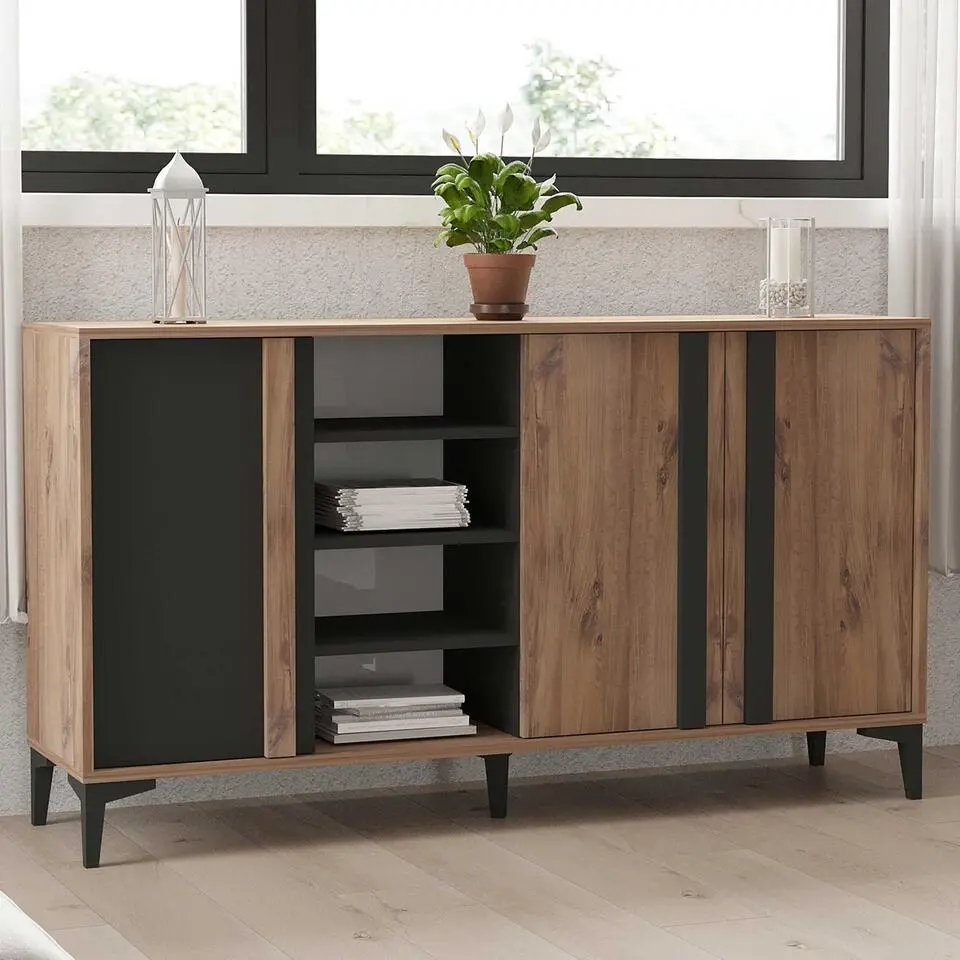 Emob Woody Fashion Console - 160 x 40 x 90 cm - Atlantic Design