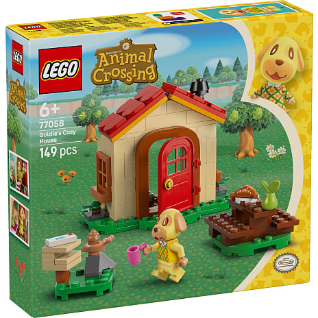 LEGO Animal Crossing Goldie i sit hyggelige hus 77058