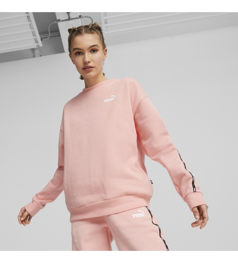 Puma Sudadera Essential Tape rosa