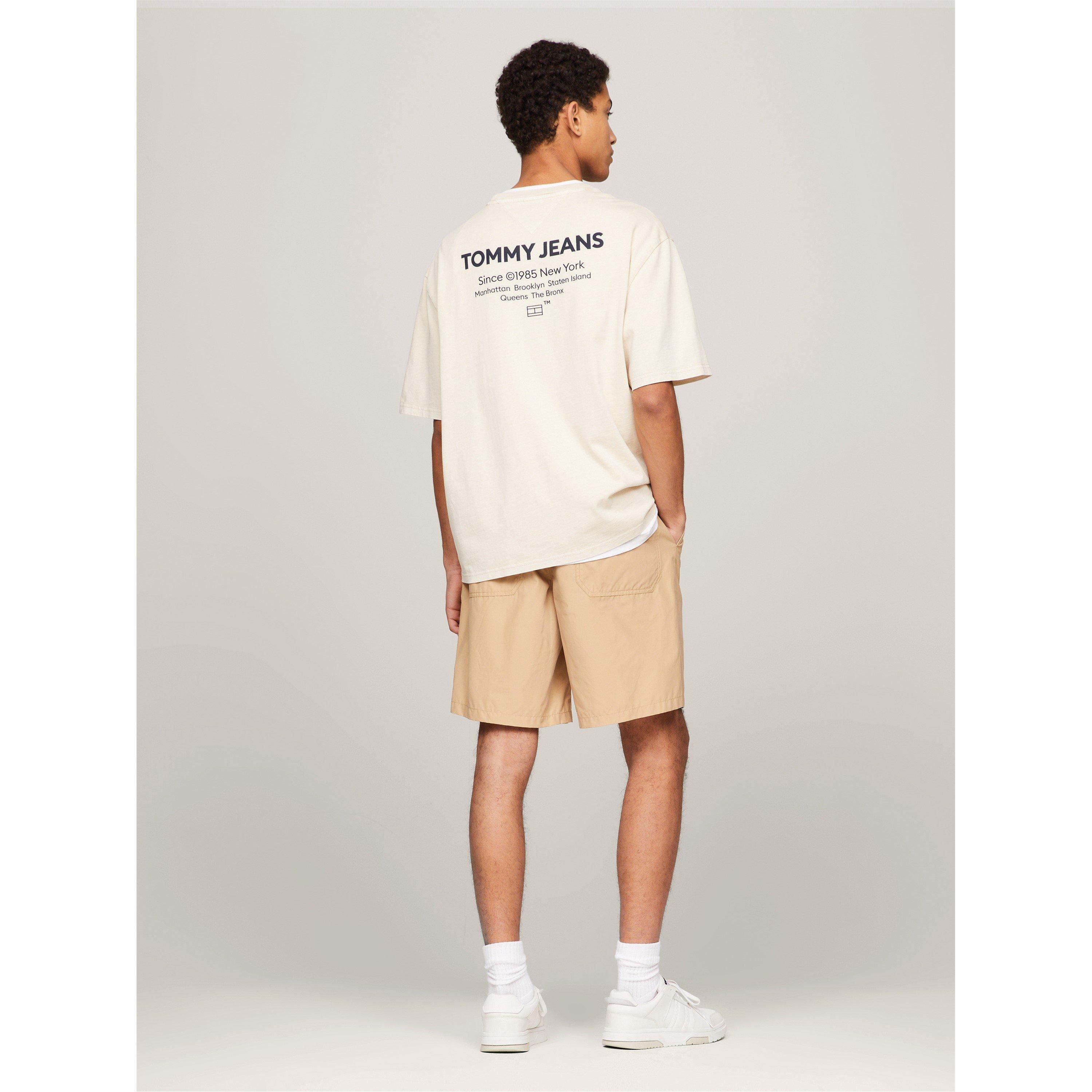 Tommy Jeans Washed Logo Regular Fit T Shirt