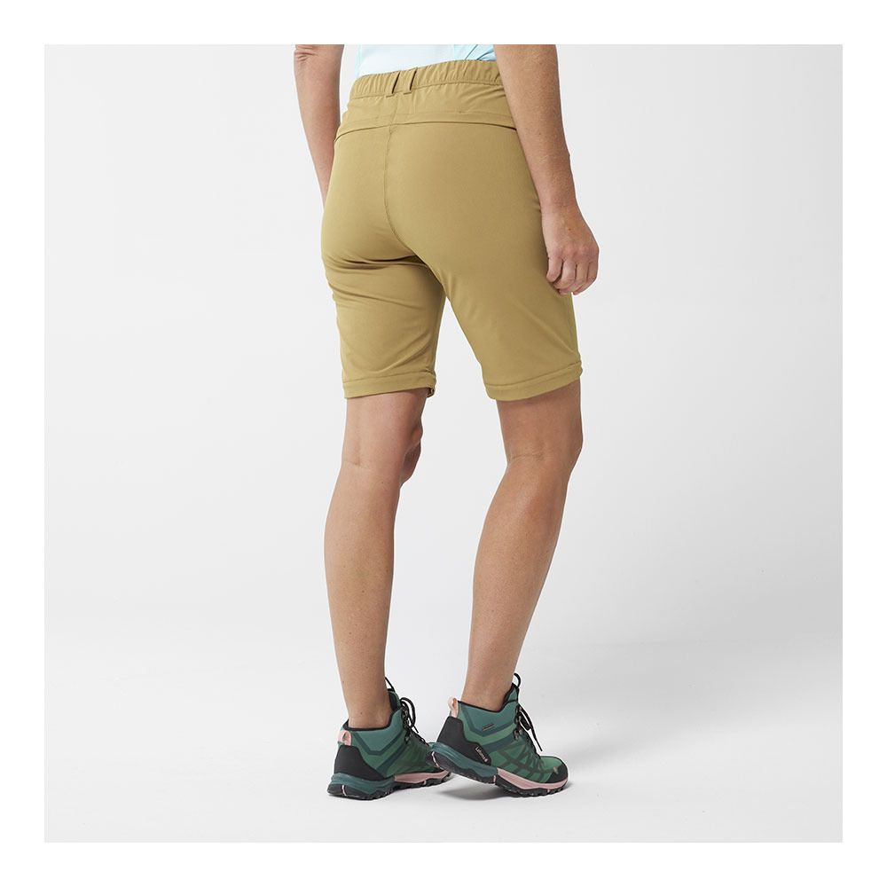 Lafuma ACTIVE ZIP-OFF - Pantalon convertible Femme gold umber