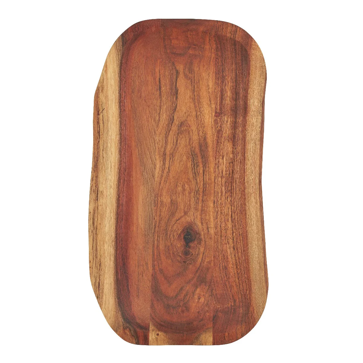 Gorms  Aflangt fad, olieret acacia - 19x40 cm.