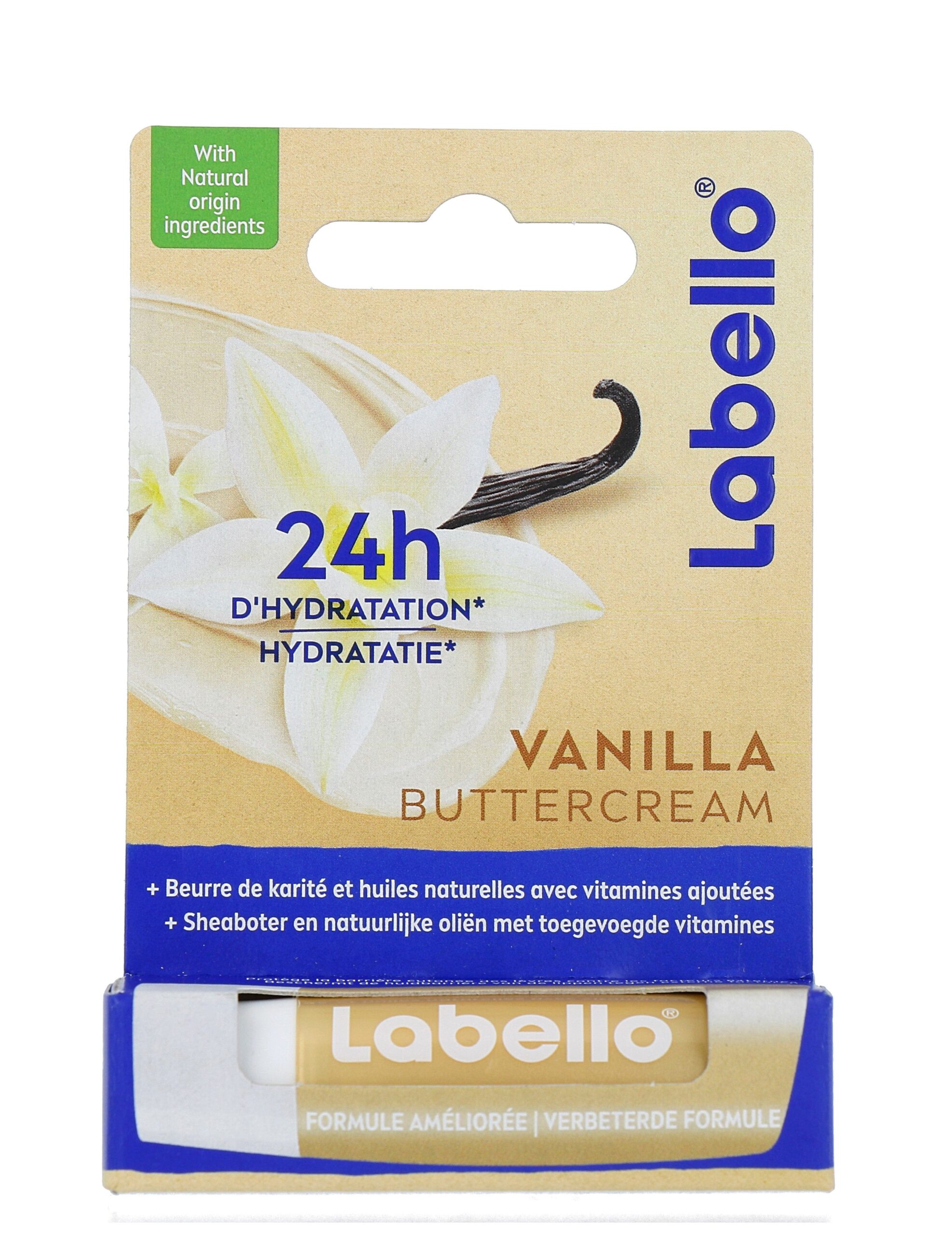 Labello Vanilla Buttercream Lippenbalsem (4,8 gr)