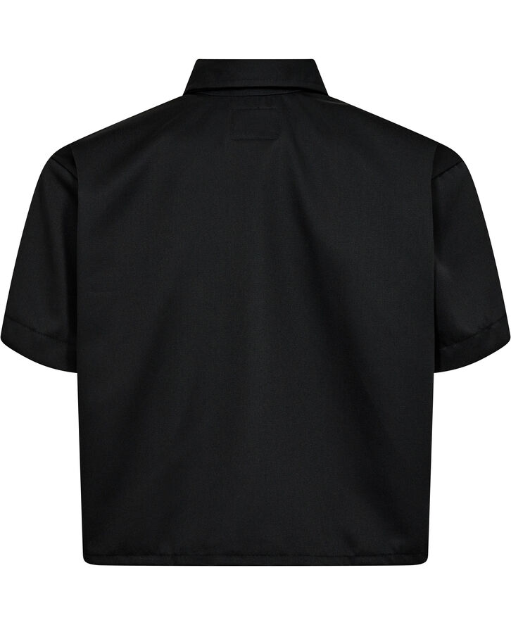 Dickies WORK SHIRT CROPPED SS W BLACK Black