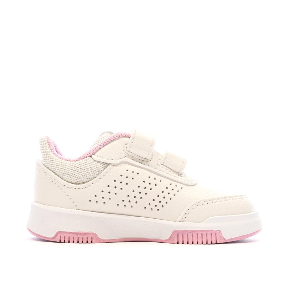 Adidas Baskets Blanches/Vertes/Roses Fille Adidas Tensaur