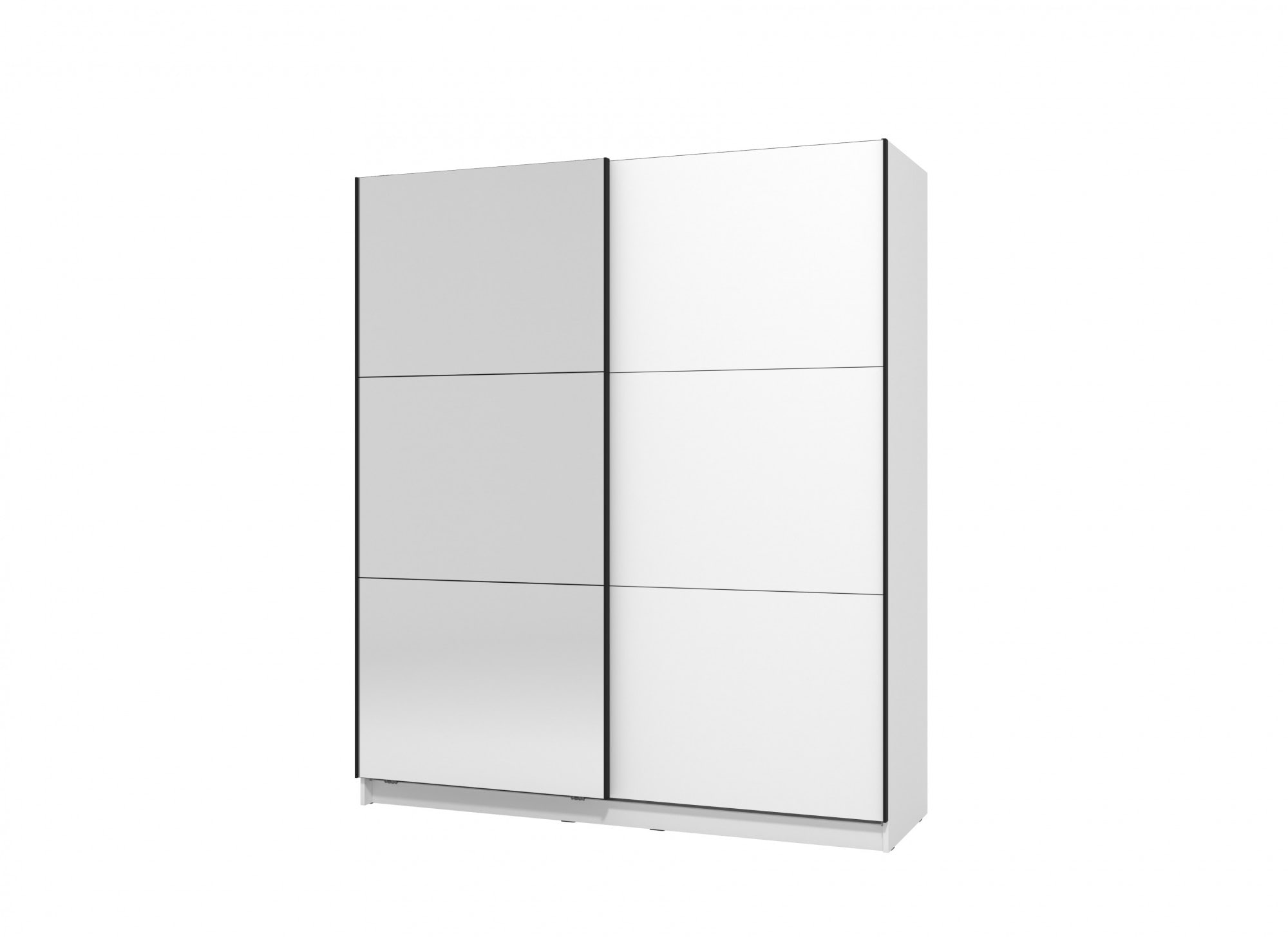 INOSIGN Schwebetürenschrank »Sierra Kleiderschrank mit Spiegel Wäscheschrank Garderobe« Topseller INKLUSIVE  Inneneinteilung, FSC®-Zertifiziert, OTTOs Choice