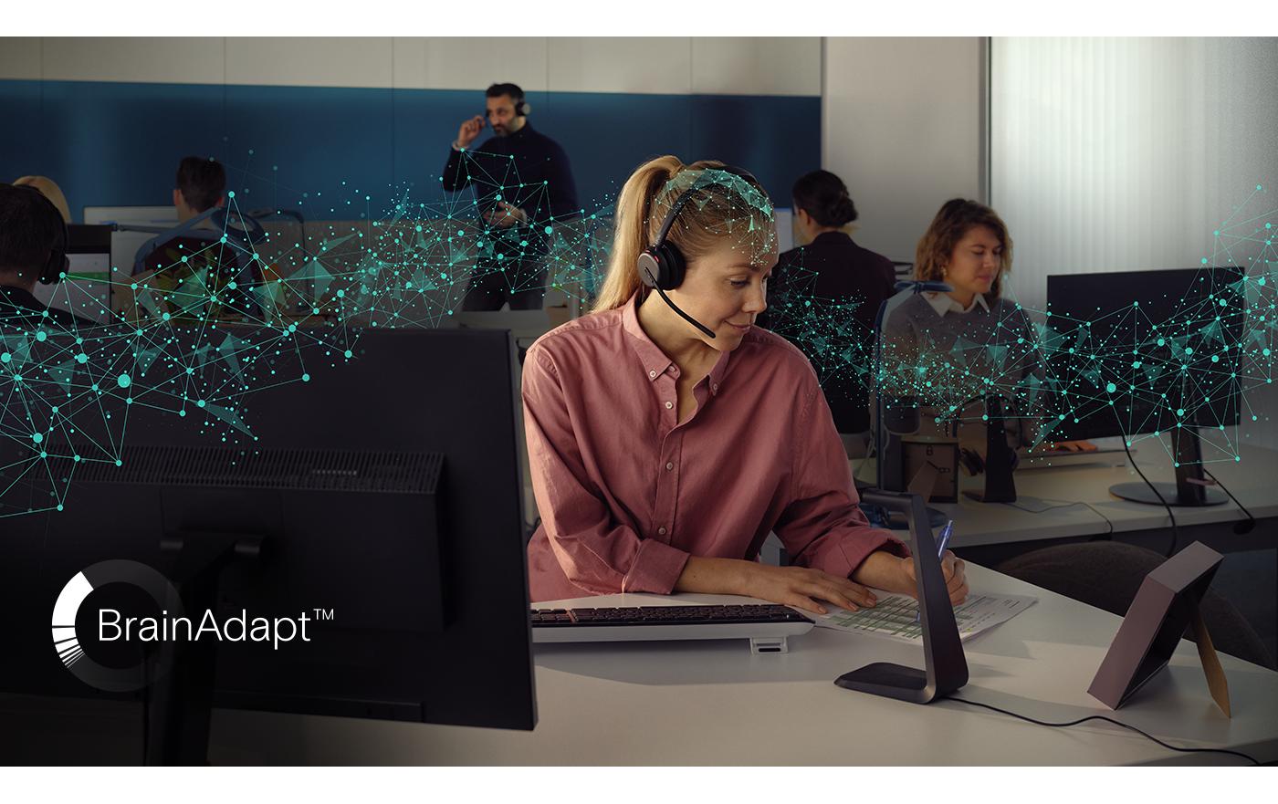 Headset IMPACT 1060T ANC MS Duo USB-A<br>Wie geschaffen für das neue Open Office