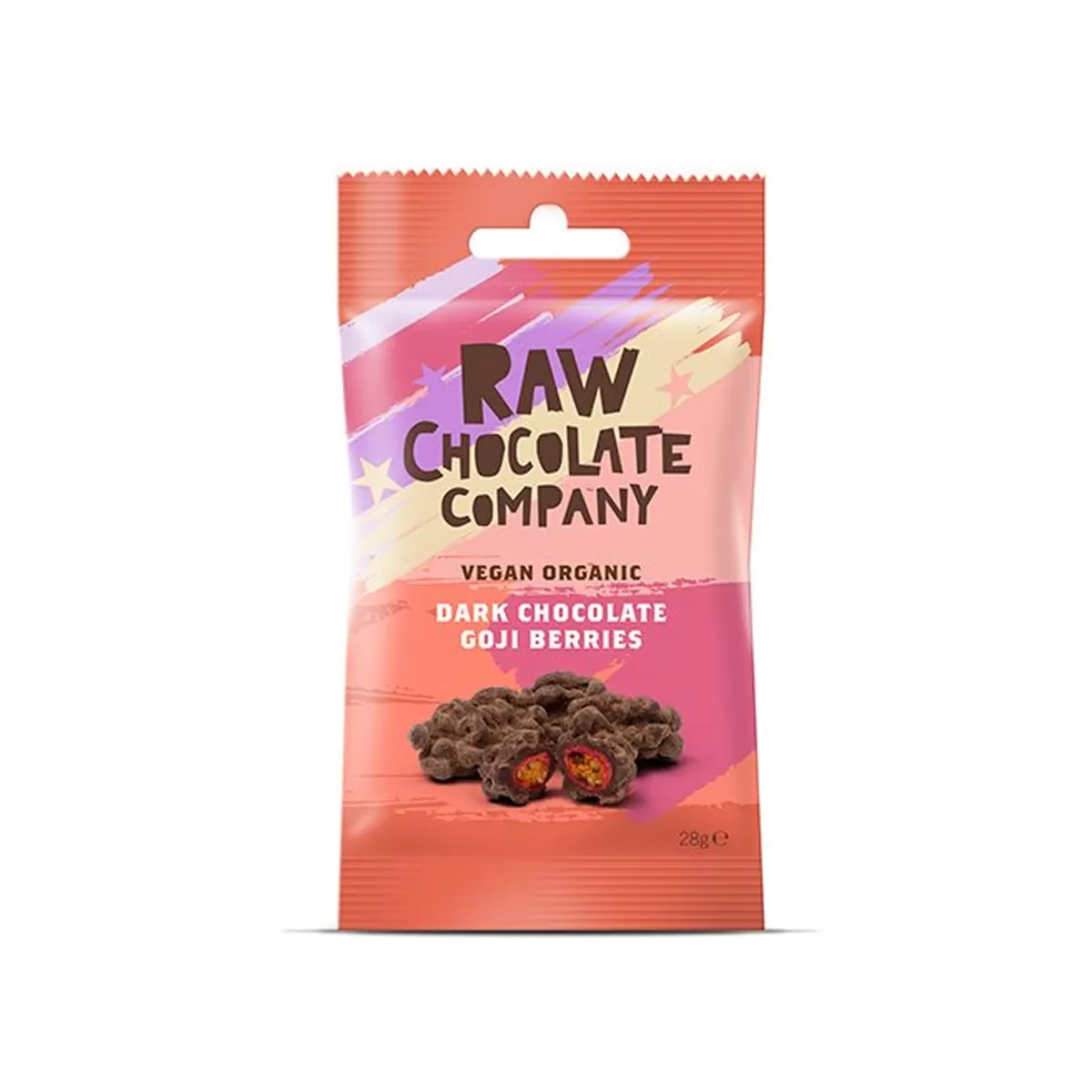The Raw Chocolate Co. Gojibær-Choko Ø Snack Pack - 28 g