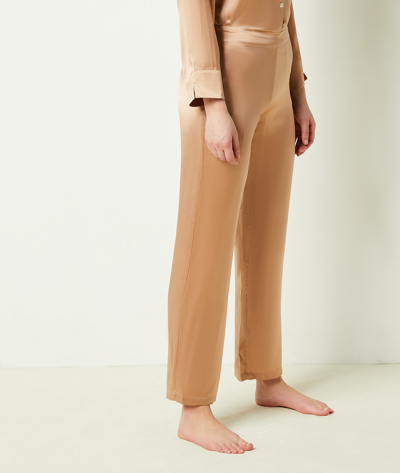 Pantalon de pyjama en soie