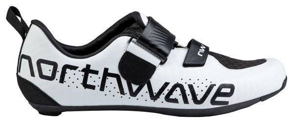 Chaussures Triathlon Northwave Tribute Carbon Blanc/Noir Homme