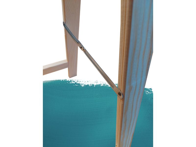 Holz Zollhaus Bockleiter aus Fichte 75 x 75 cm, Naturfarben Arbeitsbock