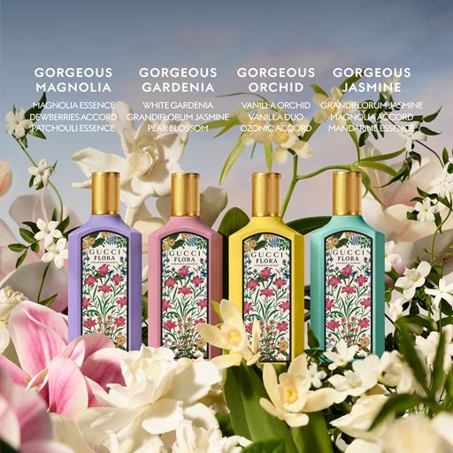 Gucci Flora Gorgeous Magnolia Eau De Parfum, 50 ml