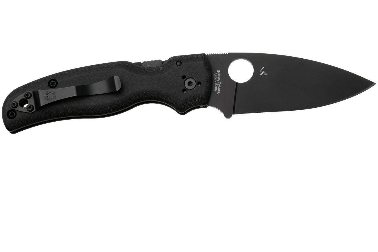 Spyderco Shaman C229GPBK zakmes, Sal Glesser design
