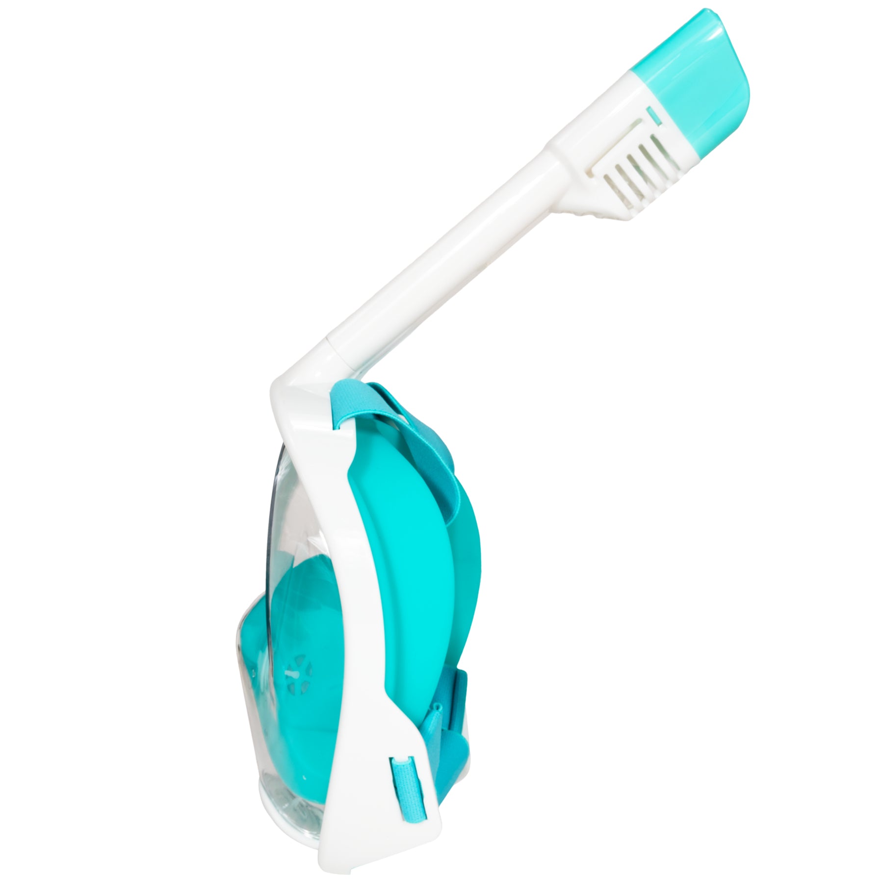 Atlantis Full Face Mask S/M Senior Snorkelmasker - White/Turqois