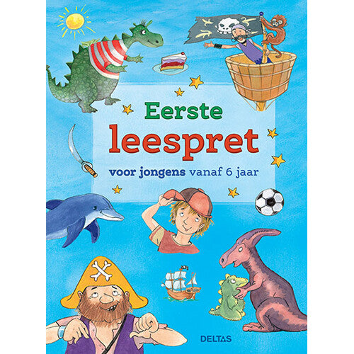 Uitgeverij deltas eerste leespret voor jongens vanaf 6 jaar