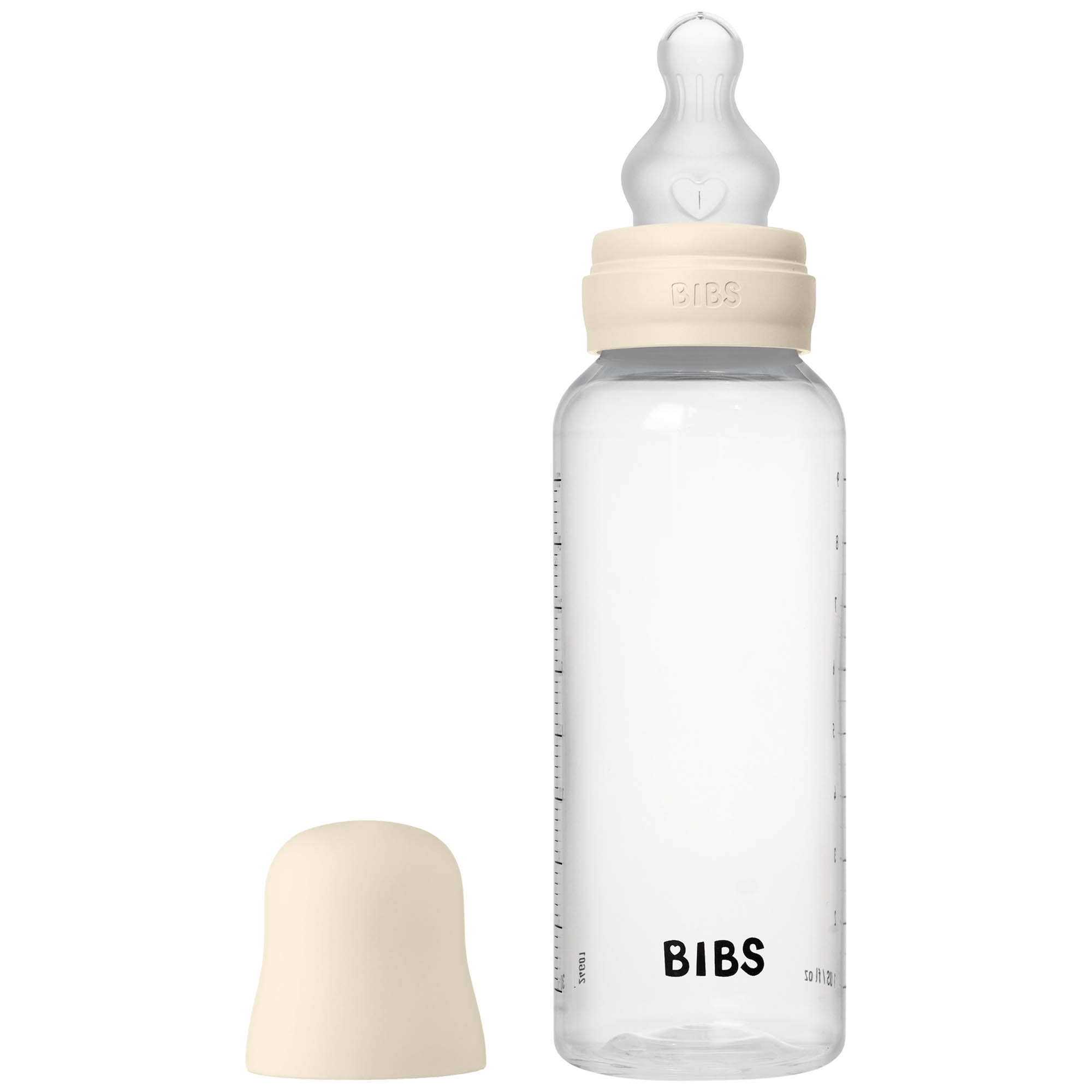 Bibs babyflessen set Grow & Flow - 150ml en 270ml transparant