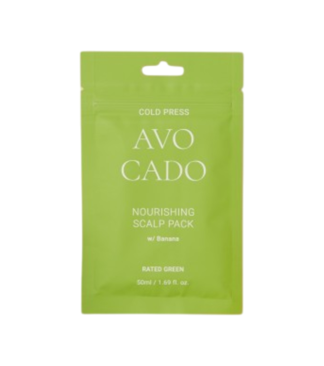 Rated Green - Máscara Hidratante para o Couro Cabeludo Cold Press 50ml - Avocado