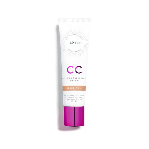 Lumene CC Color Correcting Cream SPF 20, Deep Tan