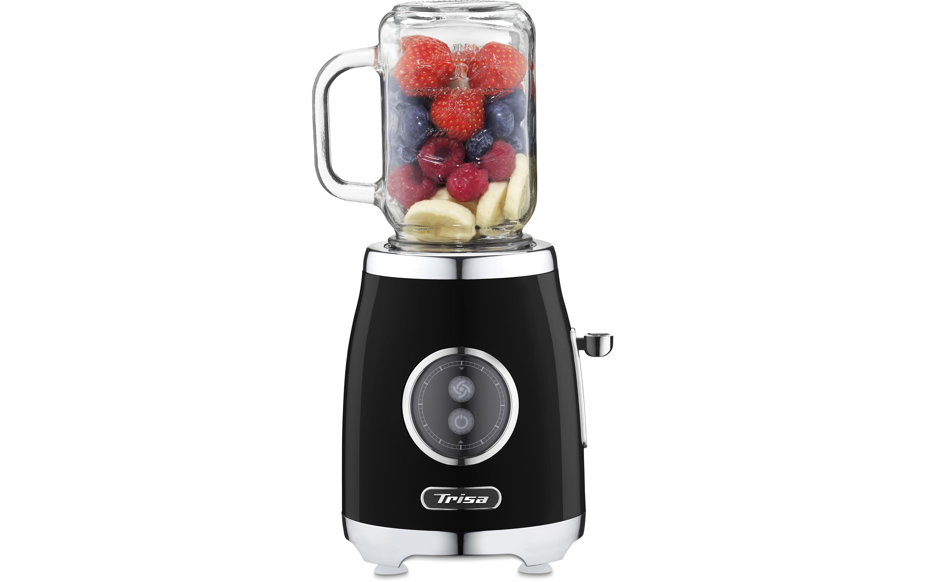 Standmixer Mix 'n' Joy SchwarzBlender mit Glaskrug und Edelstahlklinge