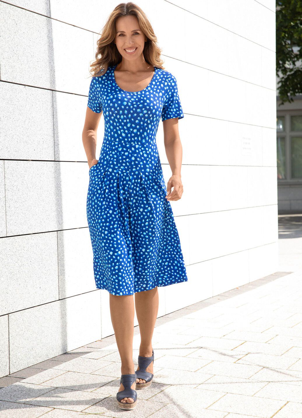 Kleid mit 2 Einschubtaschen