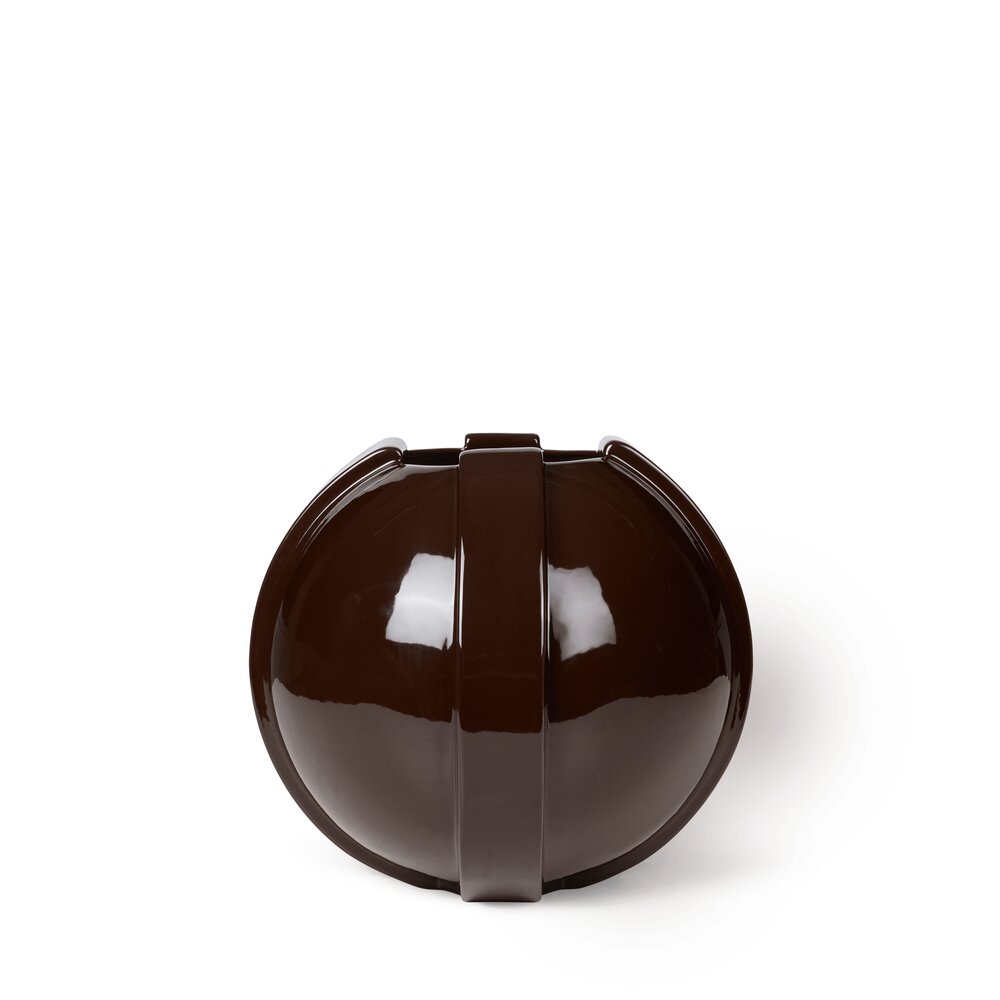 Louise Roe  VINCI Vase 01, Dark Brown - H29 cm.
