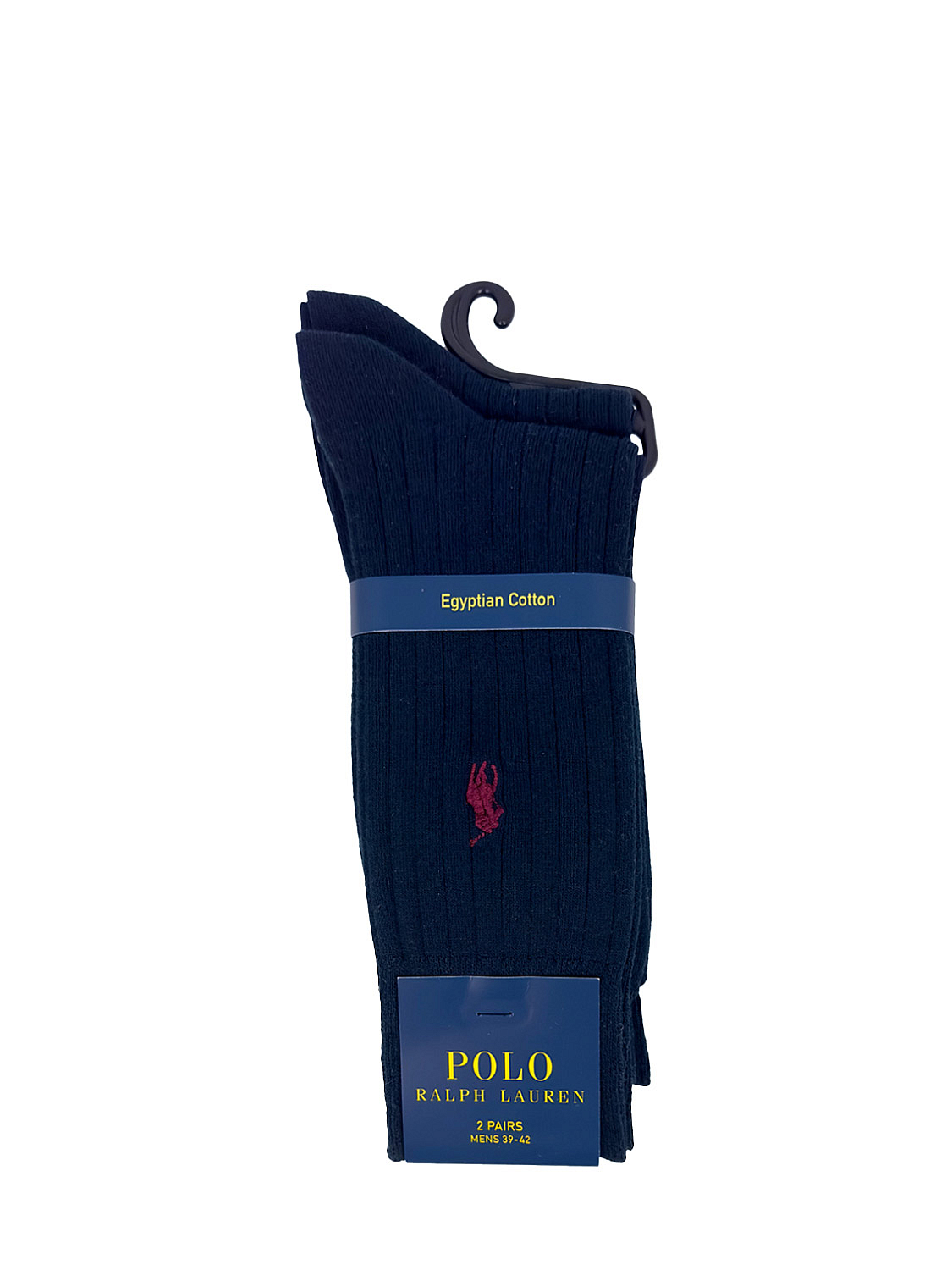 Polo Rib Egyptian-Socks-2 Pack